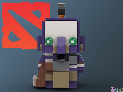 MOC DOTA 2 Character Brick Sets with Instructions Brickheadz