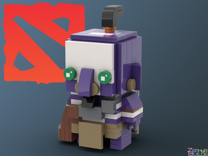 MOC DOTA 2 Character Brick Sets with Instructions Brickheadz