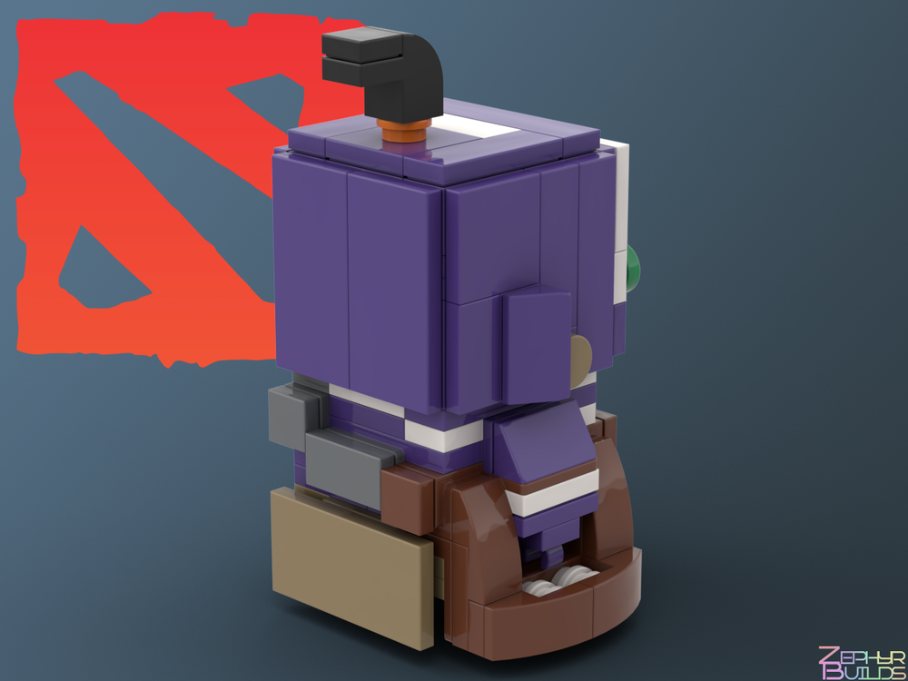 MOC DOTA 2 Character Brick Sets with Instructions Brickheadz