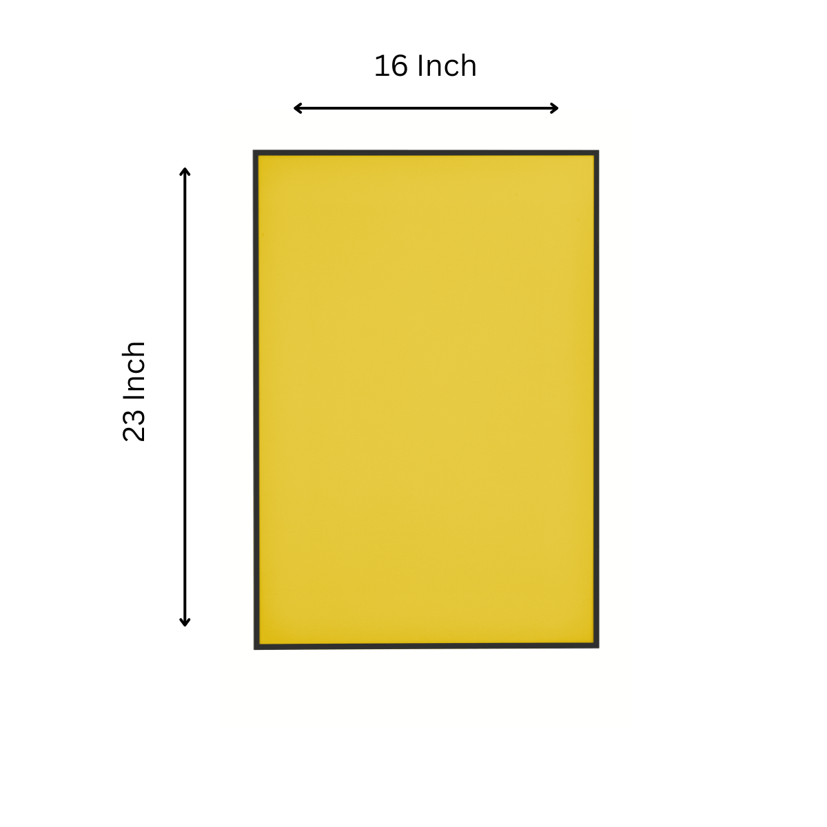 Classic Leather Wall Mount Display for Compact LEGO® Technic™ Bolide Yellow