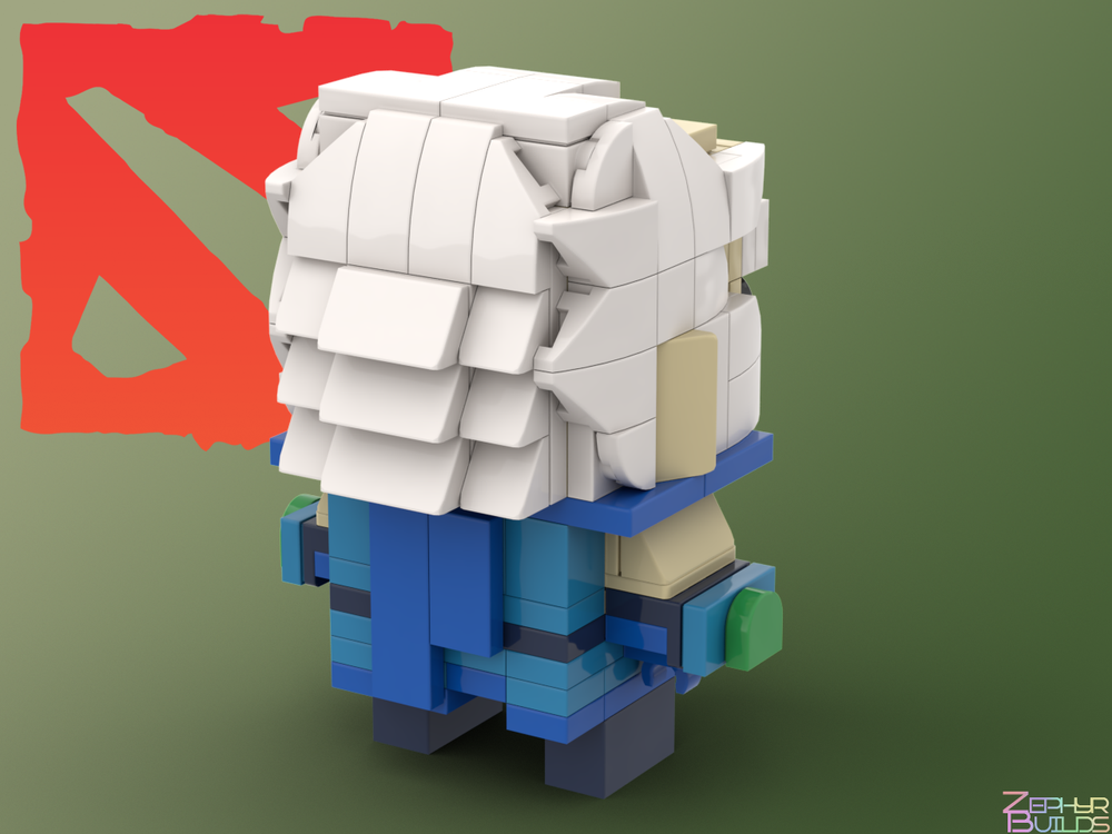 MOC DOTA 2 Character Brick Sets with Instructions Brickheadz
