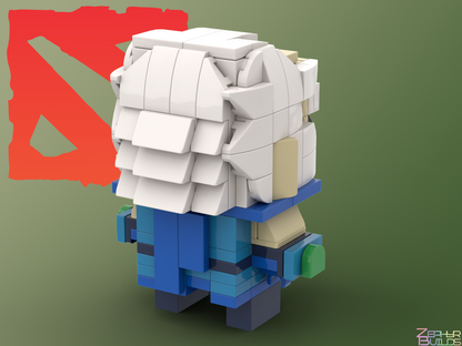 MOC DOTA 2 Character Brick Sets with Instructions Brickheadz