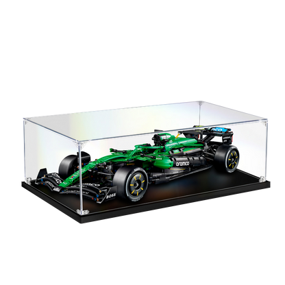 Acrylic Display Case for LEGO Aston Martin Aramco AMR25 F1 Car 42240