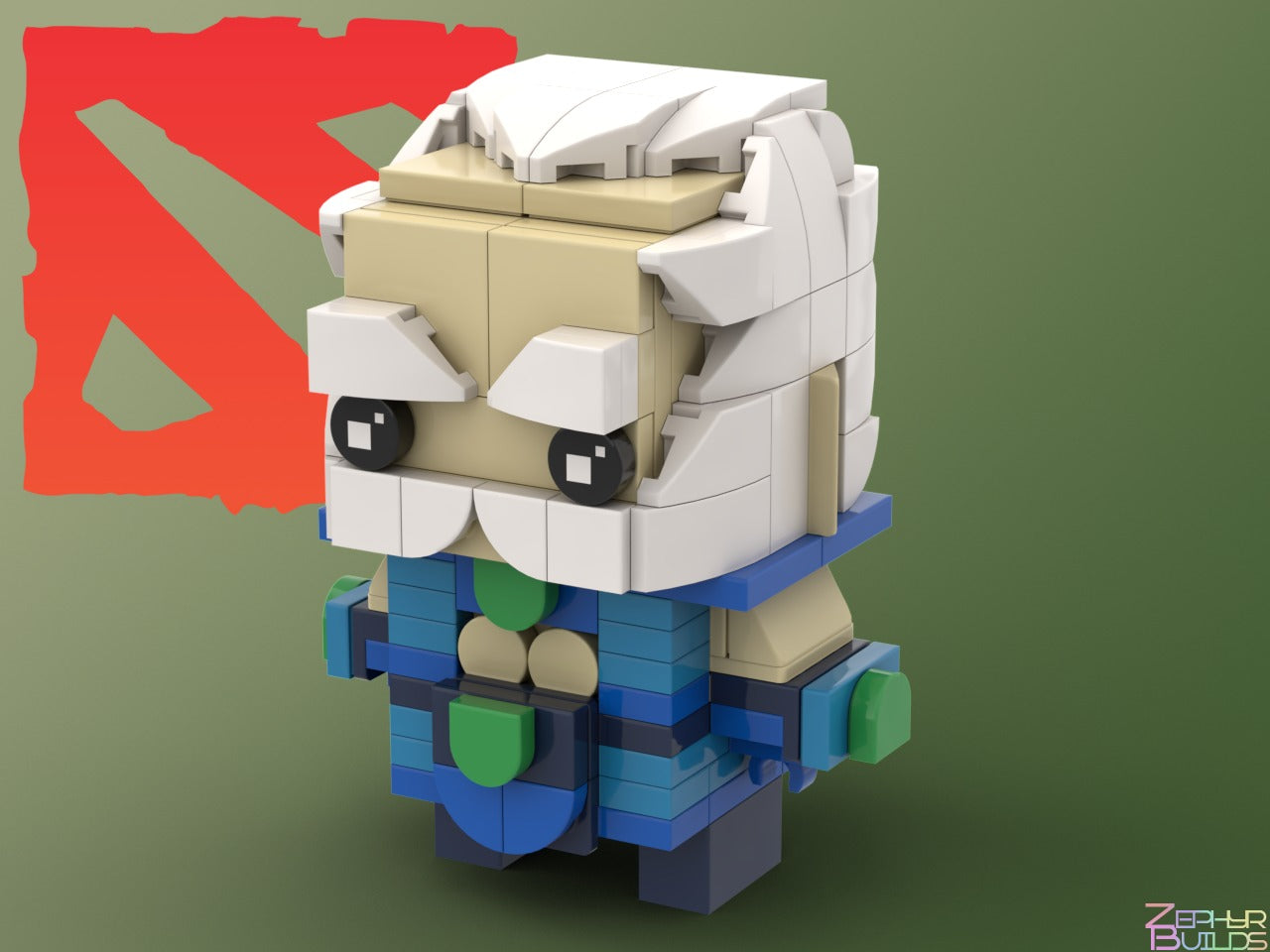 MOC 179307 DOTA 2 Zeus Brickheadz
