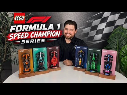 FantasMall Desk Gallery Vertical Display Stand for LEGO Speed Champions F1 Cars