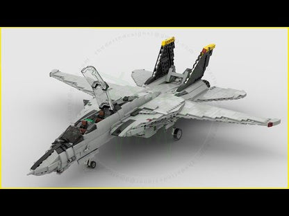 Grumman F-14 Tomcat | 1/35 Minifig Scale MOC-82377