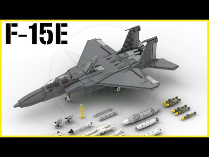 F-15 E Strike Eagle | 1:33 Minifigure Scale by DarthDesigner MOC 29950