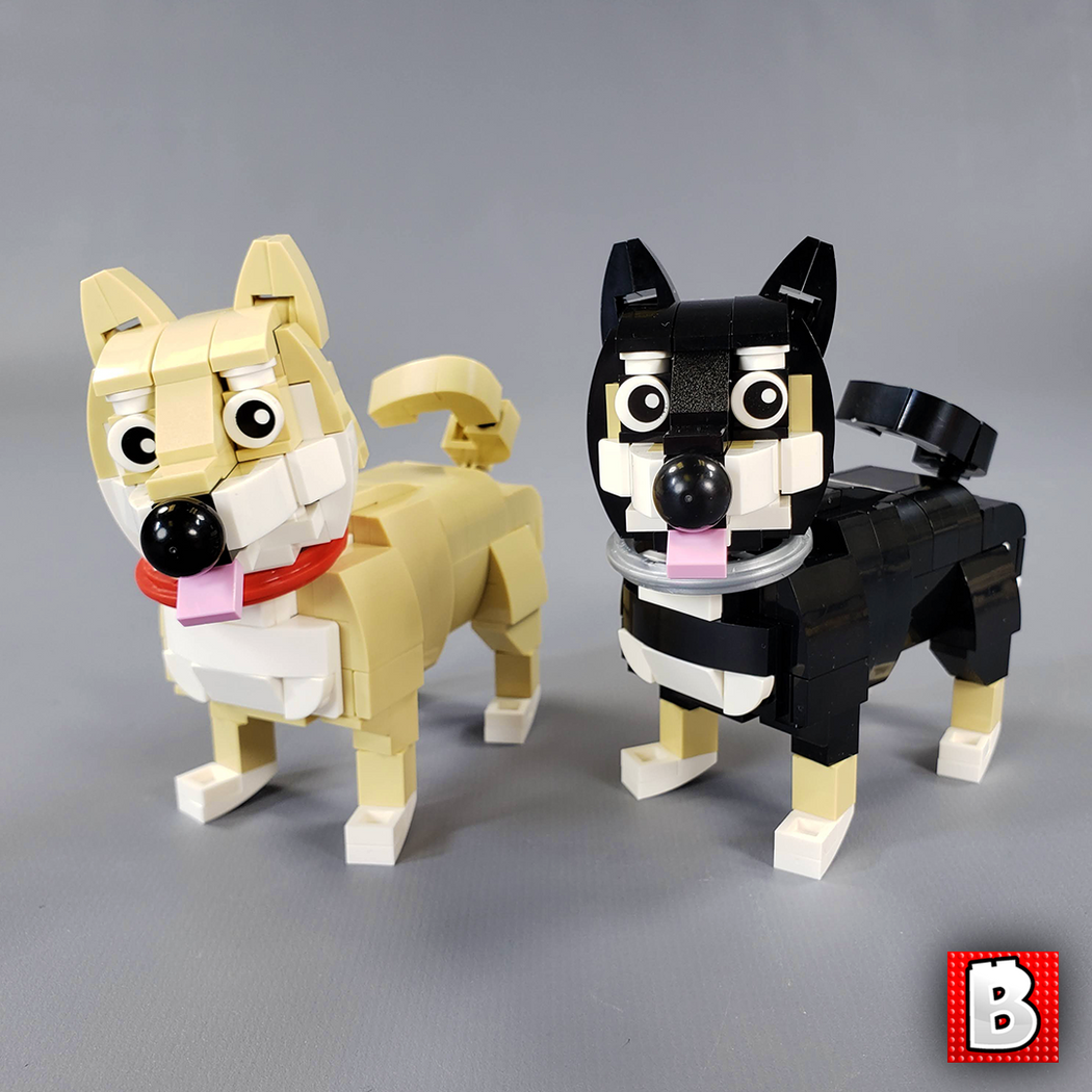 Fanta Dog Brick MOC set