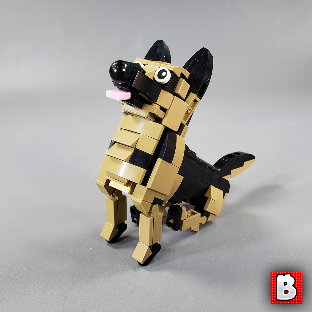 Fanta Dog Brick MOC set
