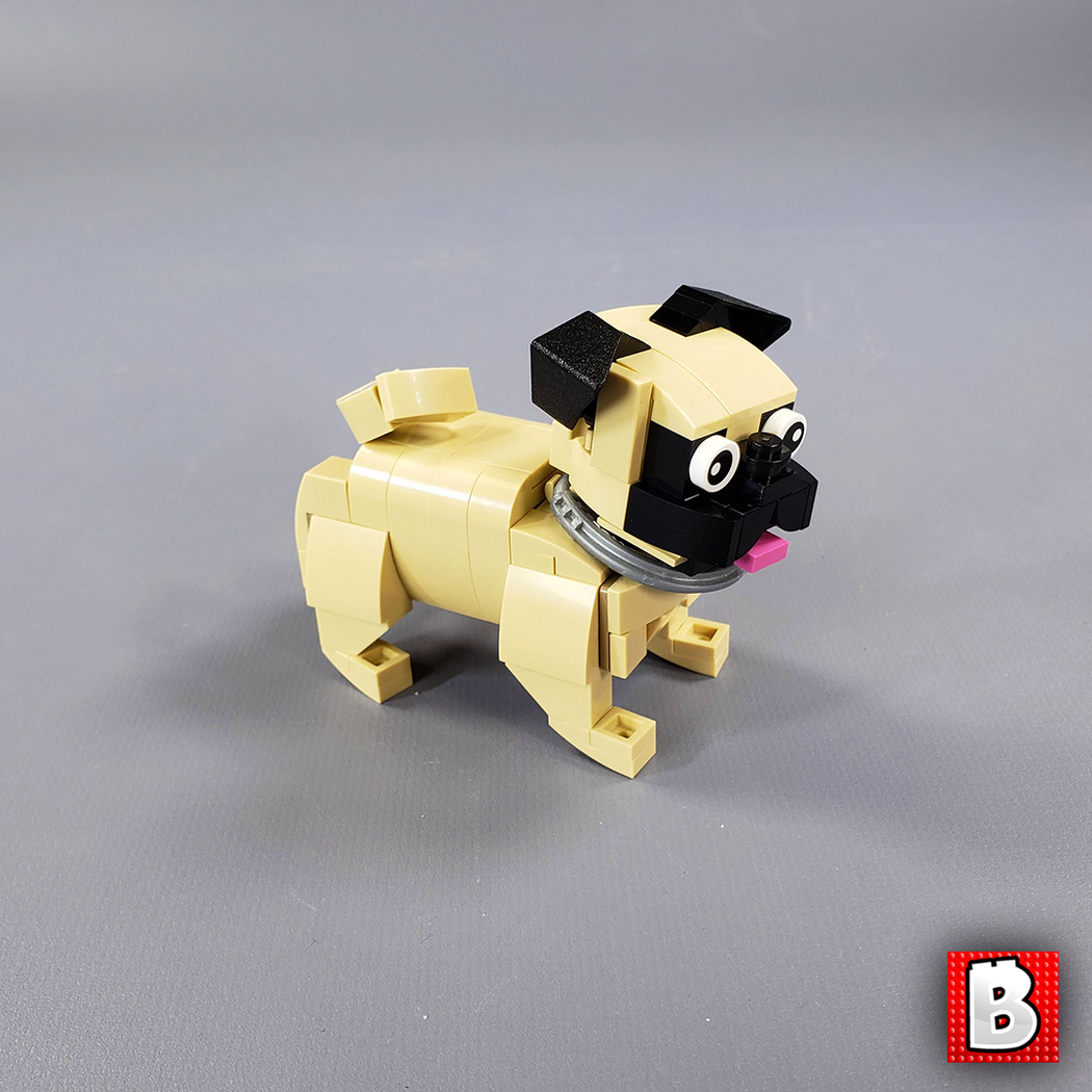 Fanta Dog Brick MOC set