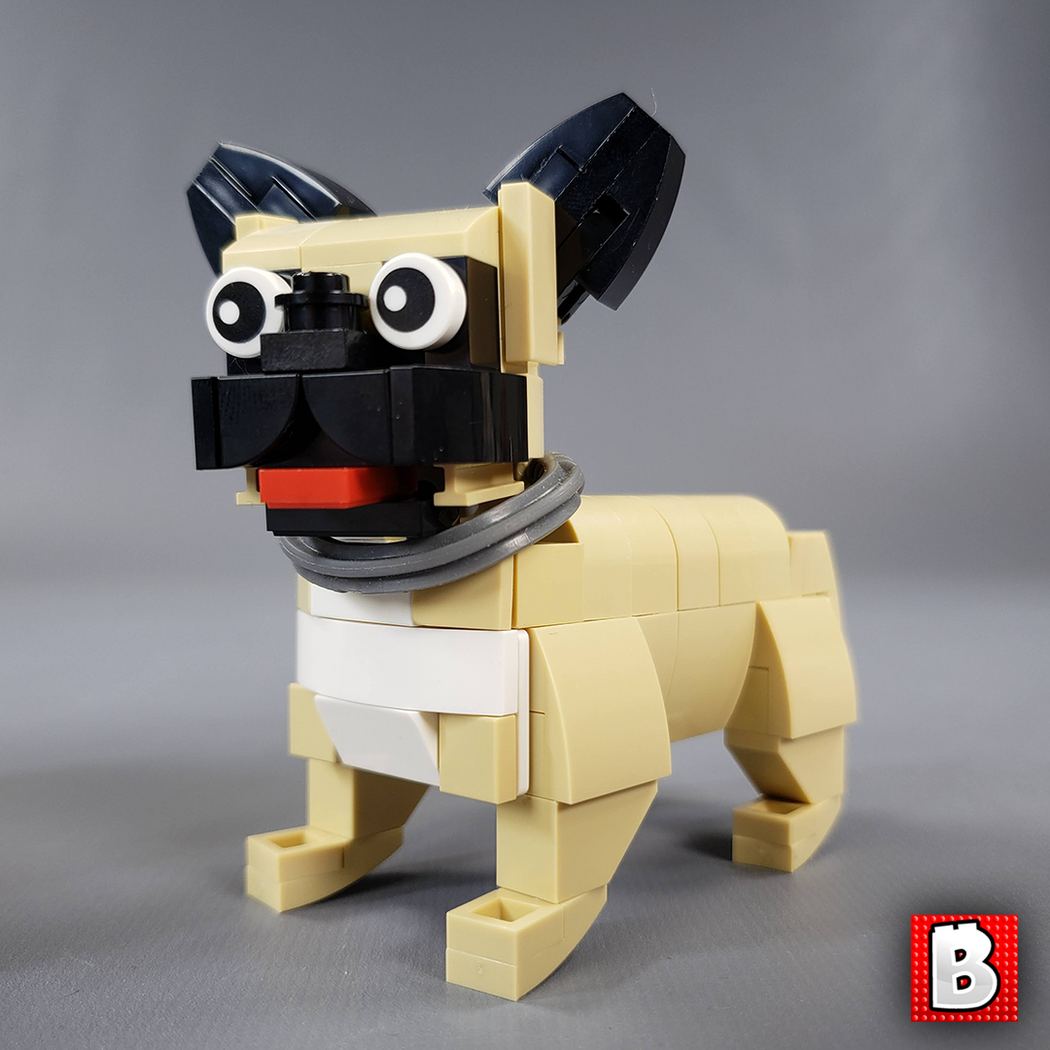 Fanta Dog Brick MOC set