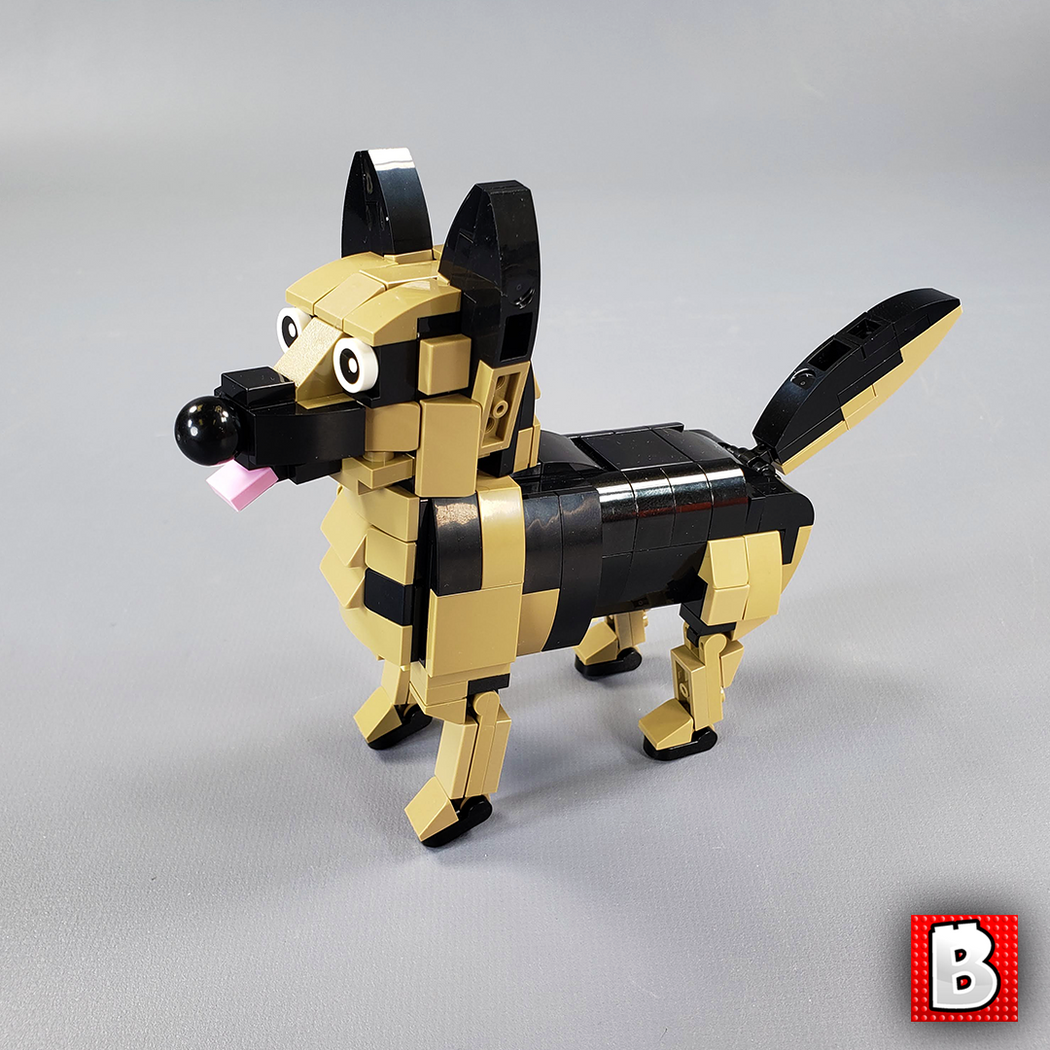 Fanta Dog Brick MOC set