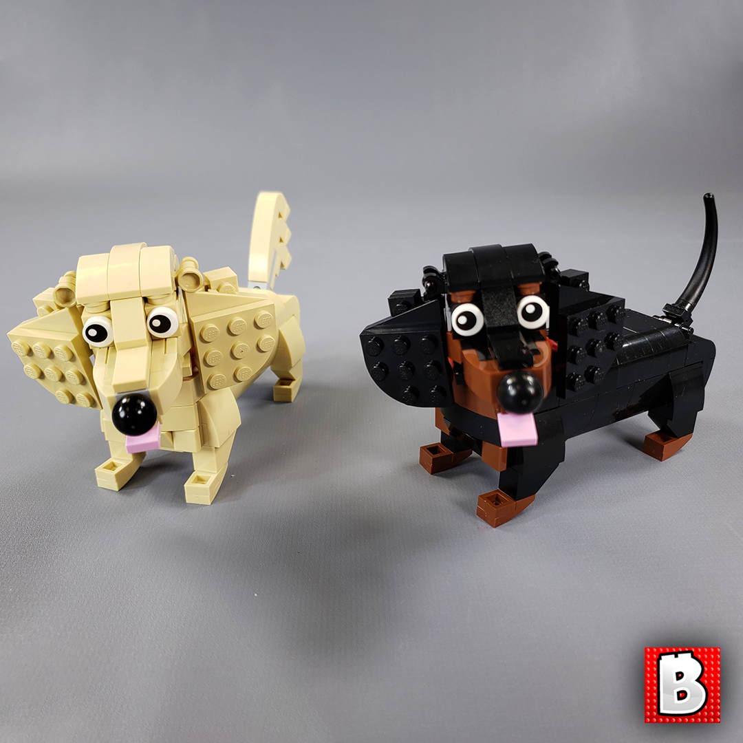 Fanta Dog Brick MOC set