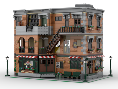 Central Perk & Friends Apartment MOC-79570 brick set