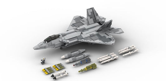 F-22 RAPTOR MOC-35918 brick set