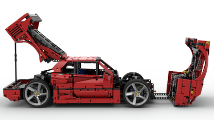 Ferrari 42143 Ferrari F40 1:8 - alternate build - timtimgo