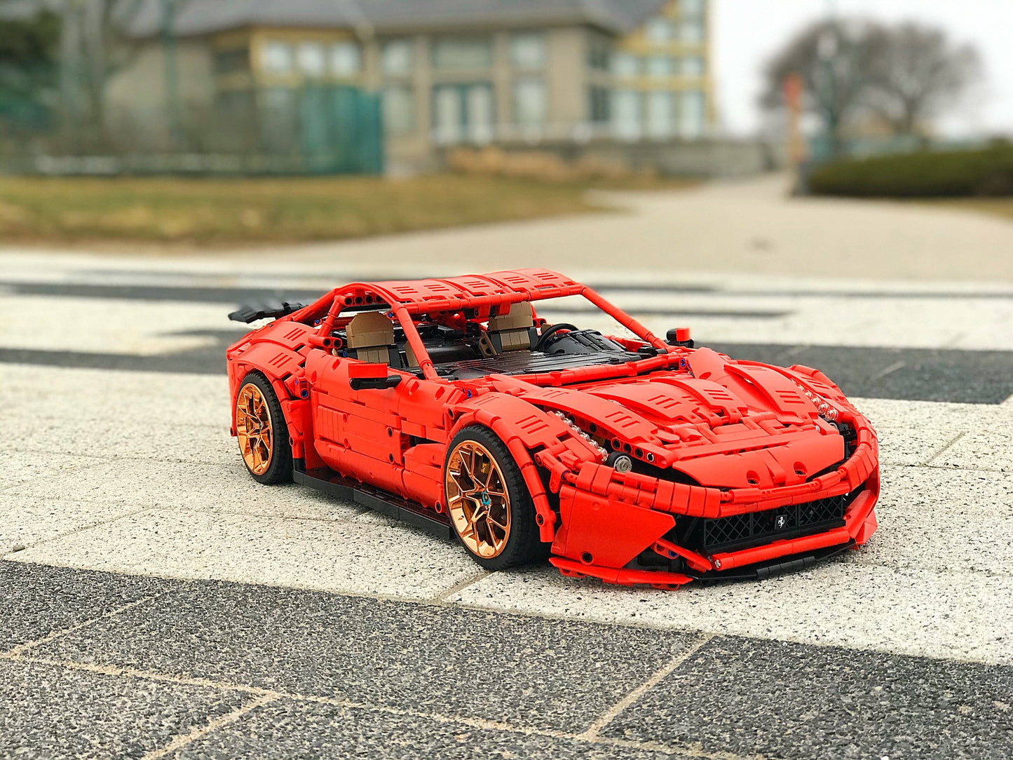Ferrari F12 Model Kit Building Toy (3158 Pieces)