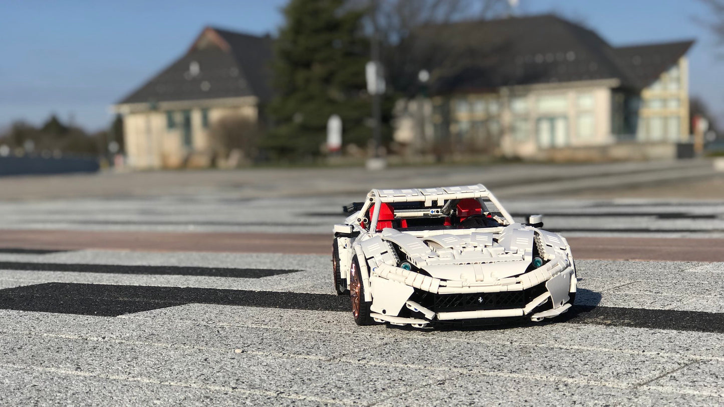 Ferrari F12 Model Kit Building Toy (3158 Pieces)