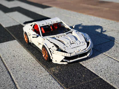Ferrari F12 Model Kit Building Toy (3158 Pieces)