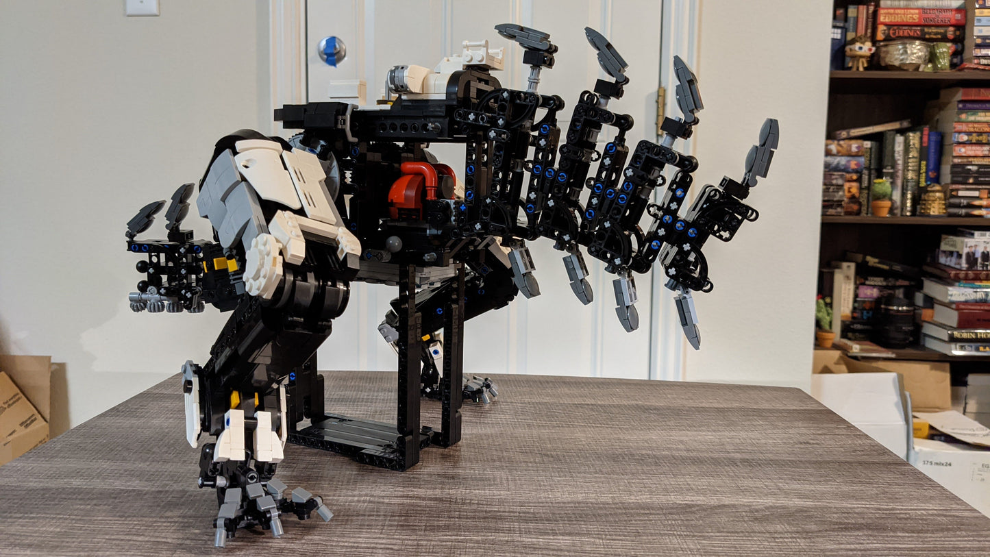 Horizon Thunderjaw Model Kit Building MOC Model (4743 Pieces)