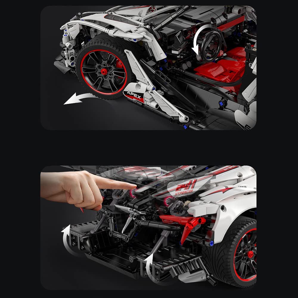 CaDA Bricks V12 Hypercar Designed By Suhwan Ji | C61053W