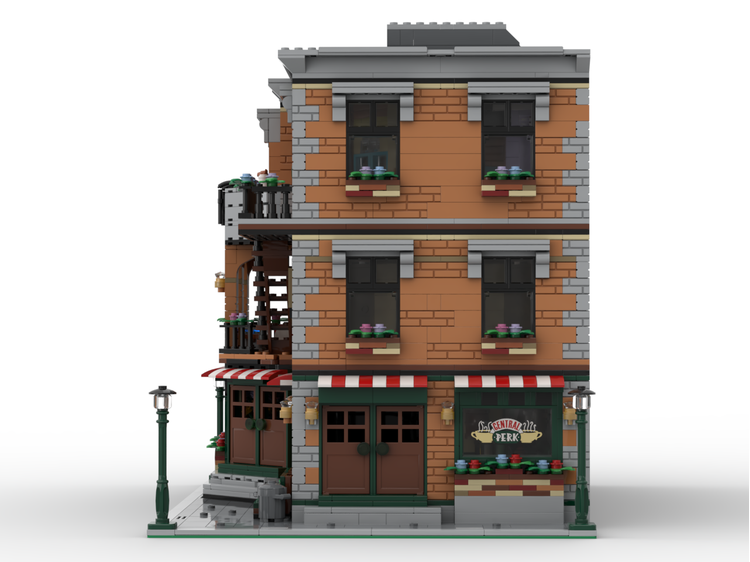 LEGO MOC Modular Central Perk Cafe & Pub by Brick Artisan
