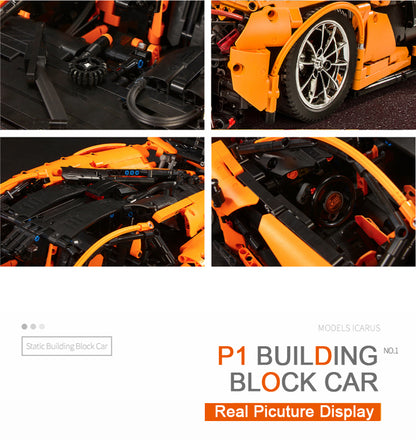 Mould King 13090S 1:8 Vehicle P1 statics version Technic Car