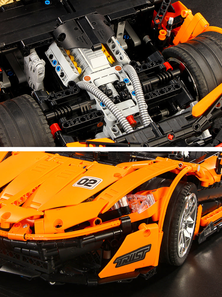 Mould King 13090S 1:8 Vehicle P1 statics version Technic Car