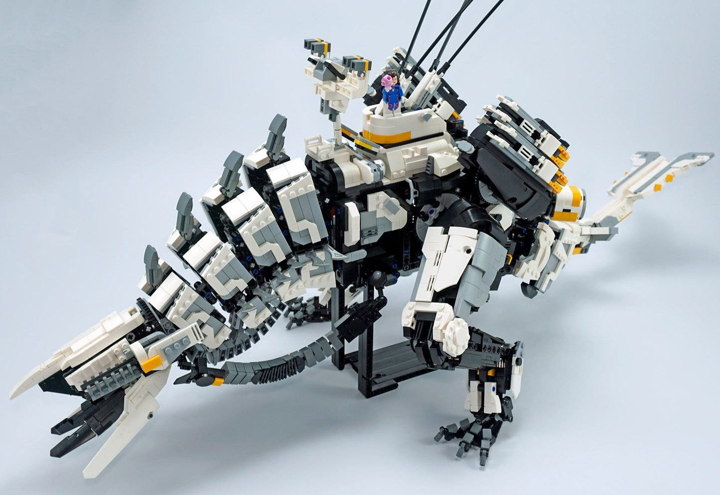 Horizon Thunderjaw Model Kit Building MOC Model (4743 Pieces)