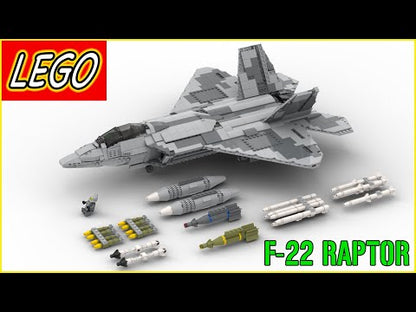 F-22 RAPTOR brick set – FantasMall
