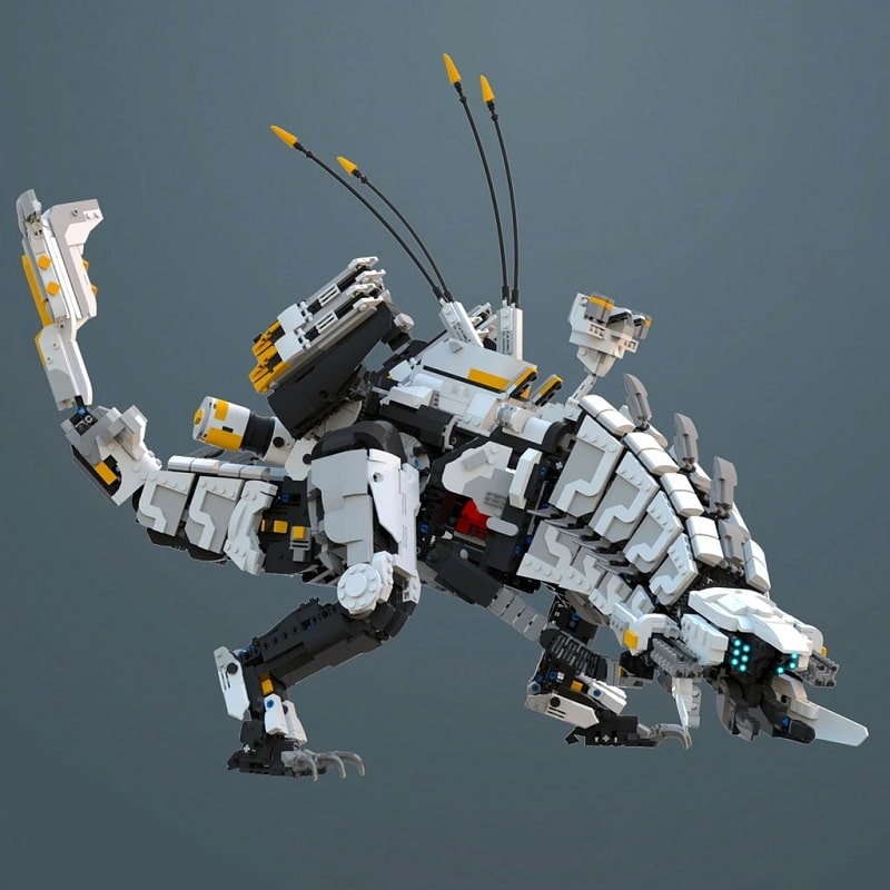 Horizon Thunderjaw Model Kit Building MOC Model (4743 Pieces)